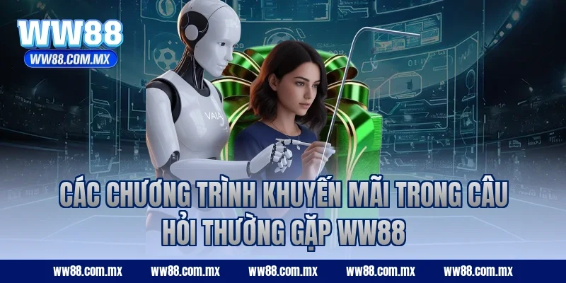 Các chương trình khuyến mãi trong câu hỏi thường gặp WW88