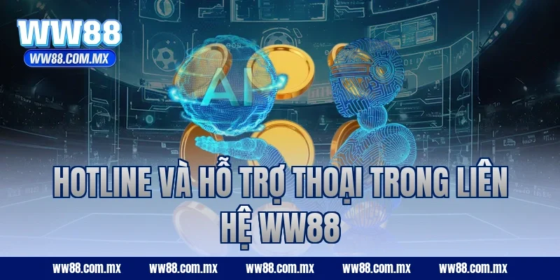 Hotline và hỗ trợ thoại trong liên hệ WW88