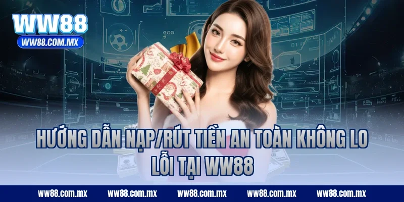 Hướng dẫn nạp/rút tiền an toàn không lo lỗi tại WW88
