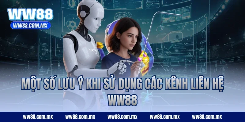 Một số lưu ý khi sử dụng các kênh liên hệ WW88