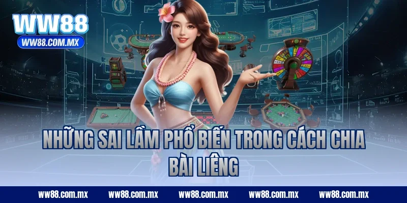 Những sai lầm phổ biến trong cách chia bài Liêng