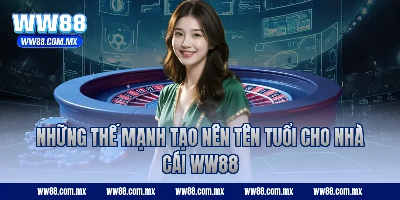 Những thế mạnh tạo nên tên tuổi cho nhà cái WW88